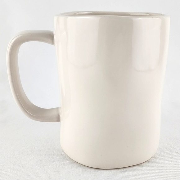 ⭐️2/ $50⭐️ Rae Dunn Artisan White Ceramic Mug Large Black  Letters BE HUMBLE - Picture 4 of 10